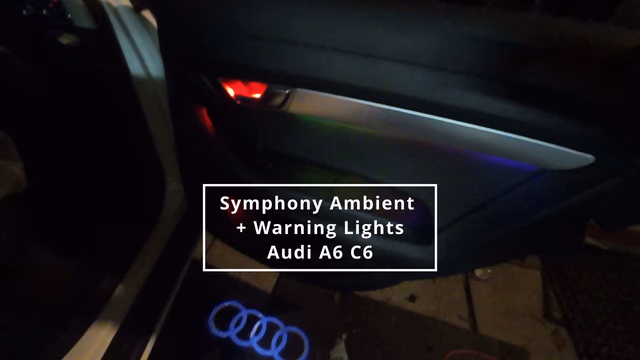 Audi A6 C6 Achterdeur Ambient & Projector Waarschuwingslichten