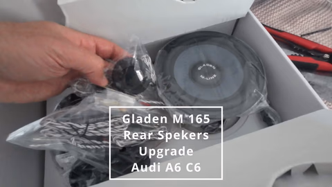 Audi A6 C6 Achterluidsprekers Upgrade met Gladen M-Line