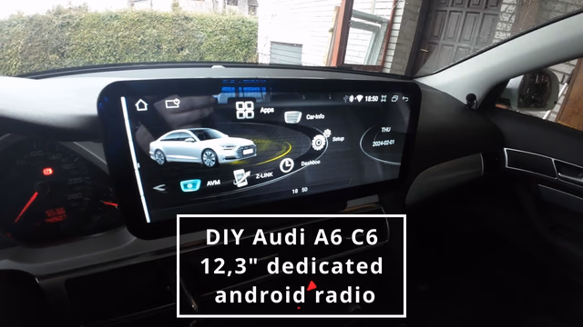 DIY Audi A6 C6 Android Radio 12.3" Upgrade Guide
