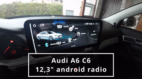 Audi A6 C6 12.3" Android Radio Upgrade