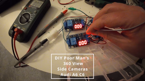 DIY 360-camera-installatie voor Audi A6 C6 - budgetvriendelijke modificatie