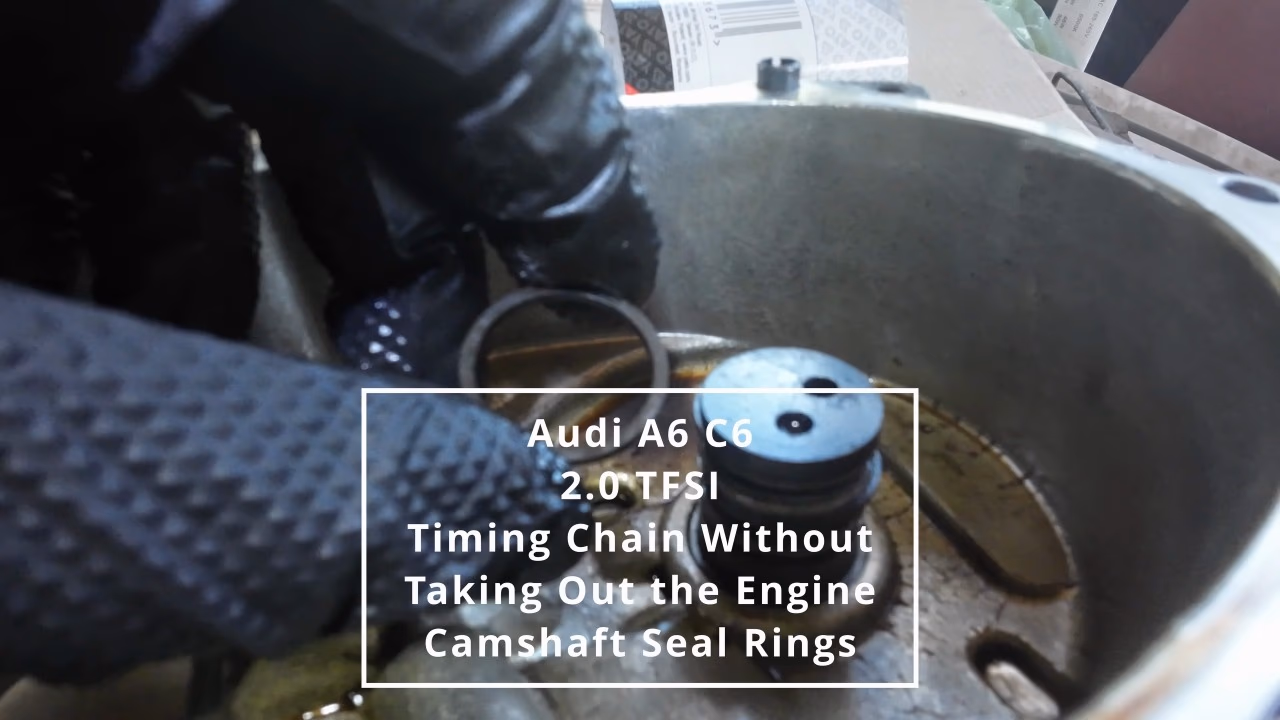 Audi A6 C6 EA113 Timing Ketting DIY Zonder Motor Verwijdering
