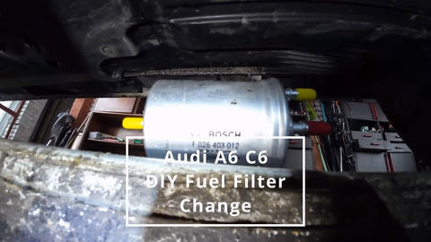 Audi A6 C6 Brandstoffilter vervangen DIY Stap-voor-Stap Gids