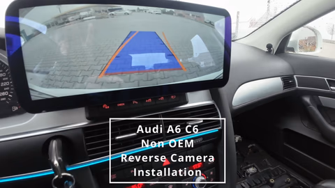 DIY Audi A6 C6 Achteruitrijcamera installatiegids