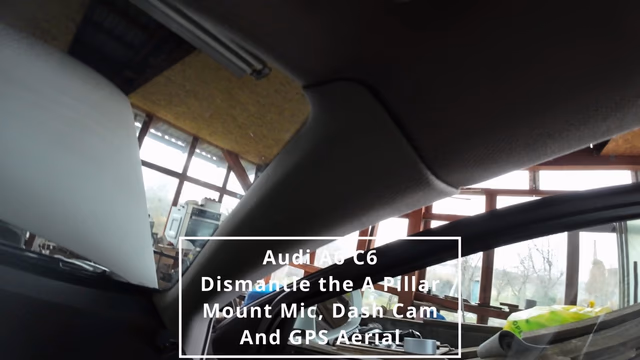 DIY Audi A6 C6 A-Pillar Removal & Dash Cam Install
