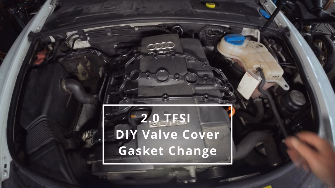 Zelf de pakking van het kleppendeksel vervangen - 2.0 TSI / 2.0 TFSI-motor